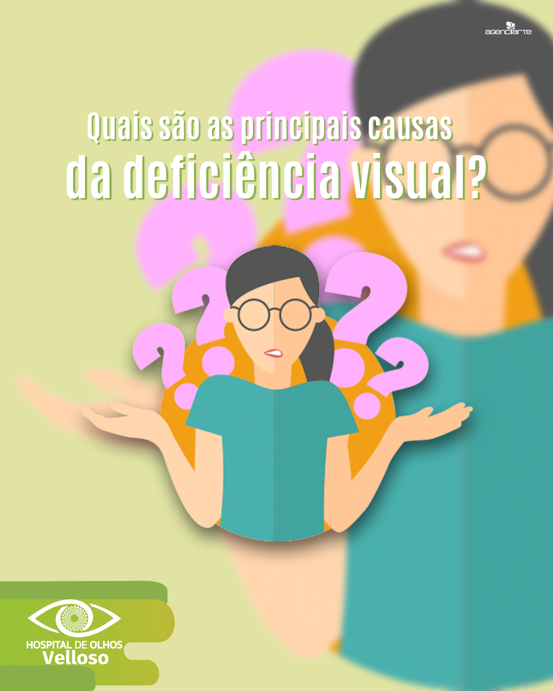 Quais são as principais causas da deficiência visual?